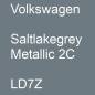 Preview: Volkswagen, Saltlakegrey Metallic 2C, LD7Z.